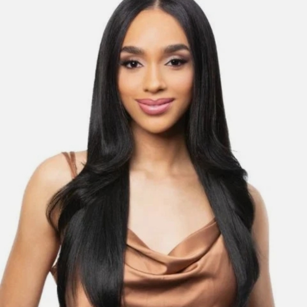 Sleek Synthetic Vpart Wig